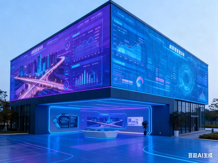 超高清与裸眼3D领航:成都LED显示屏技术趋势全景图