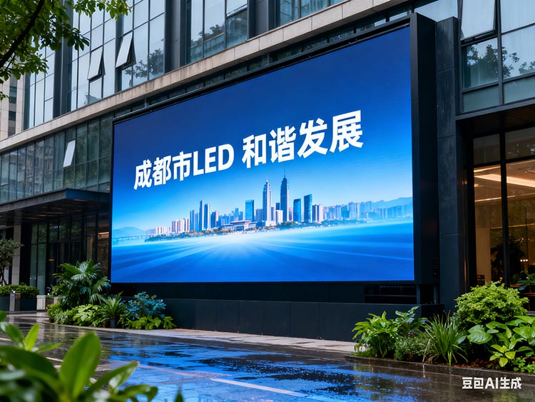 技术面对面:成都潮湿天气与光污染挑战下的LED屏应对之道