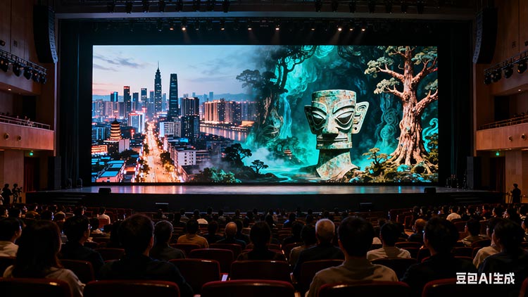 舞台灵魂:成都LED显示屏如何重塑城市文娱体验新高地
