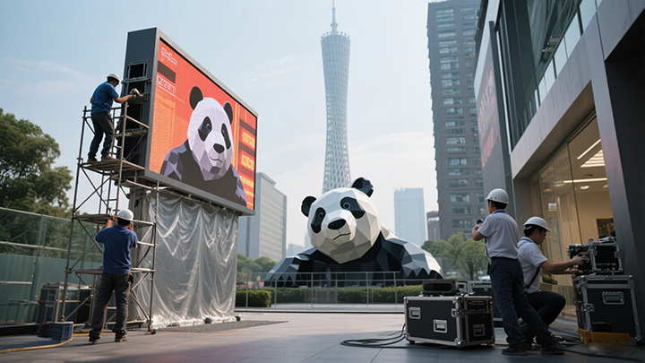 专业保障，长效运行：成都 LED 显示屏安装与后期维护指南