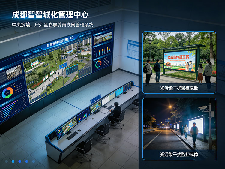 成都户外全彩屏的隐忧：光污染治理与隐私保护的平衡挑战